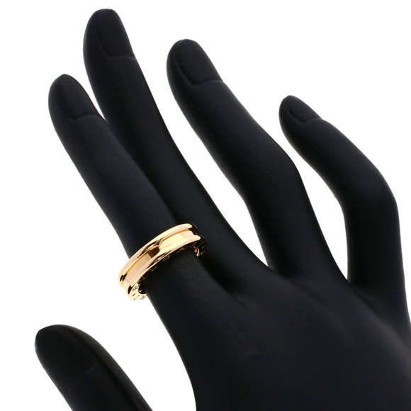 BVLGARI B-zero1 XS 1 Band #48 Ring, K18 Pink Gold, Women's - Picture 5 of 8
